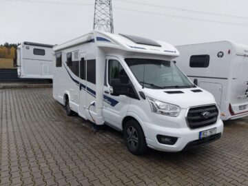 Rimor EVO 95, automat - prodej polointegrovaného obytného vozu (VOZIDLO NA POBOČCE KYŠICE – PLZEŇ)